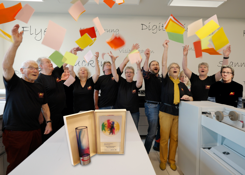 Das Team vom Repro- und Werbezentrum Prenzlauer Berg GmbH